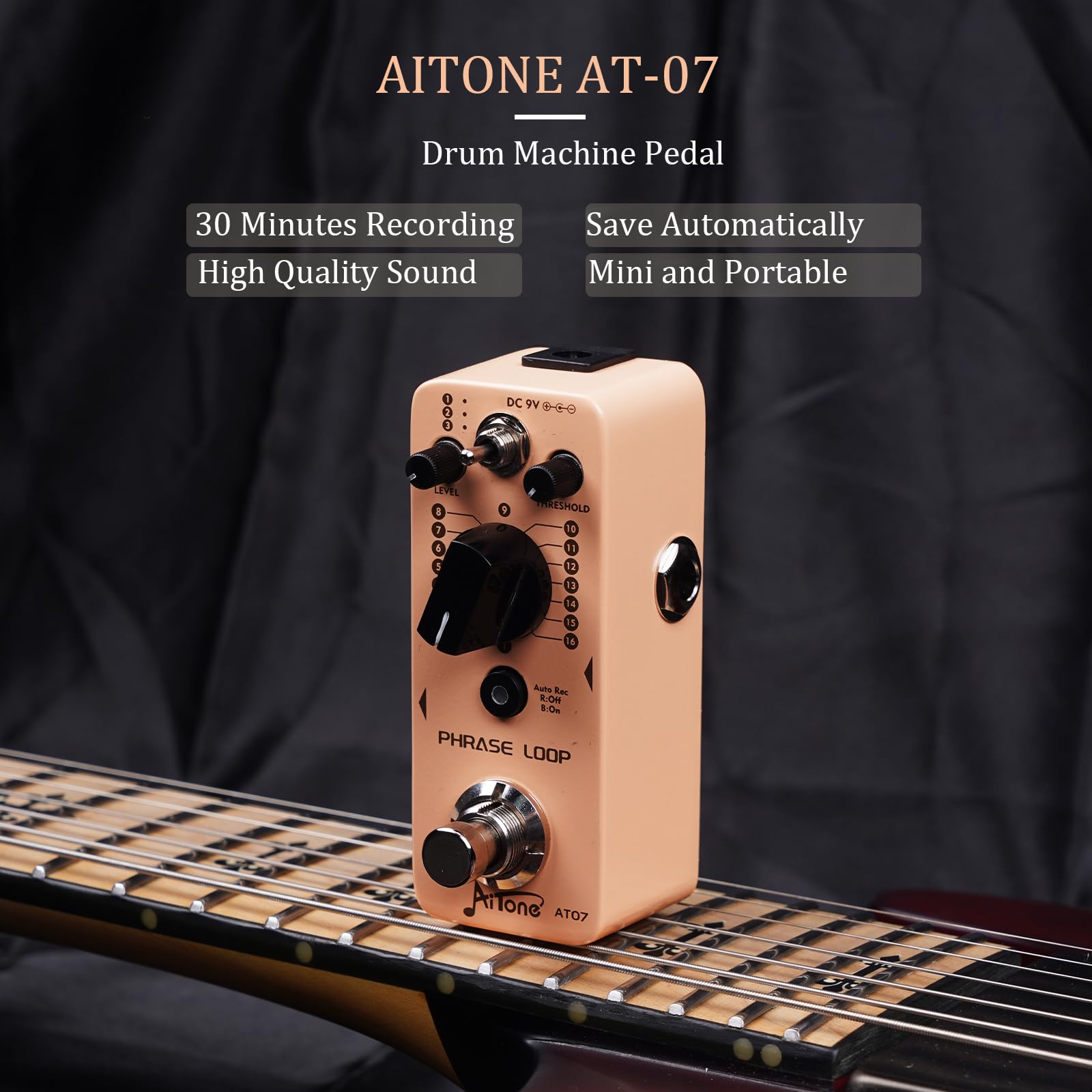 Amazon.com: AITONE Looper Pedal Electric Guitar with Ultra-long